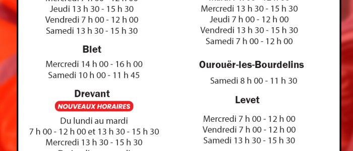 SMIRTOM - Adaptation des horaires des déchetterie